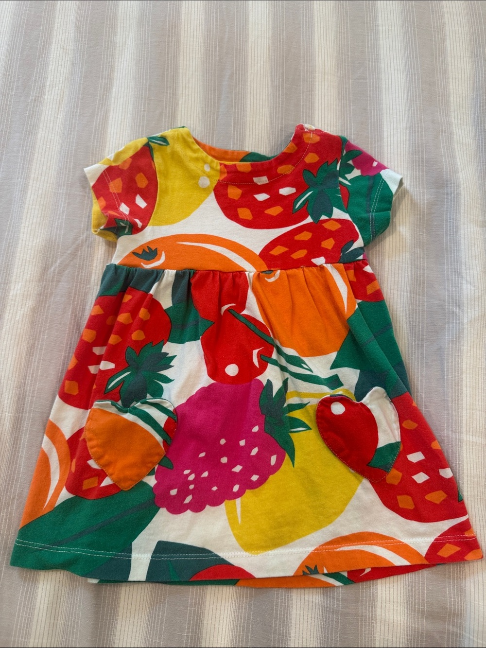 Mini Boden Girl’s Fruit Dress 2-3Y